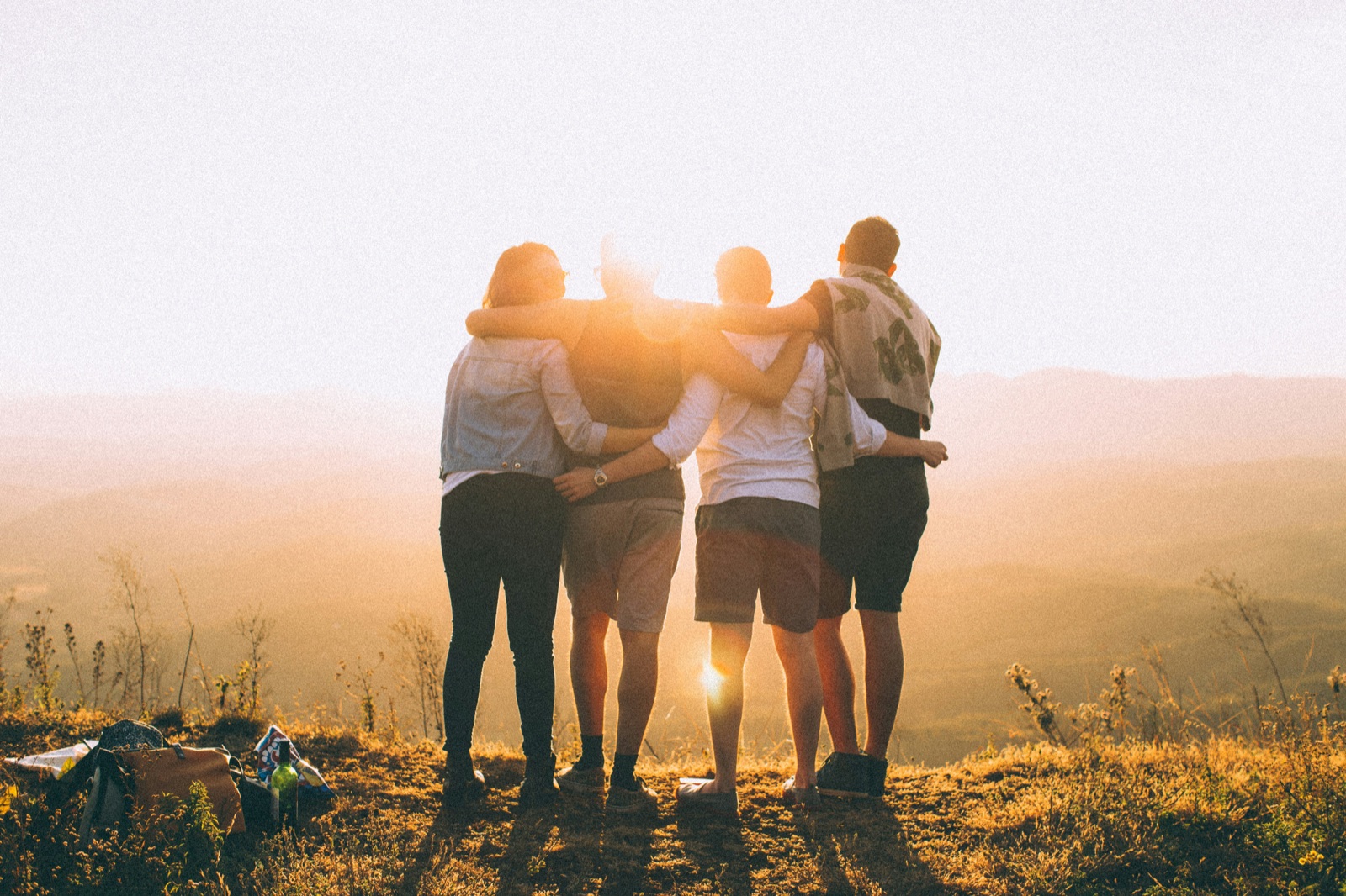 Family moving forward together